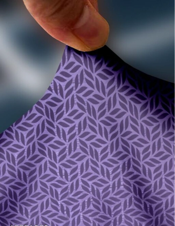 Purple Color Strechable 3d Printed 3 Seater Slip Sofa Cover - Purple, Polyster, 3d Printed, Multipack 1